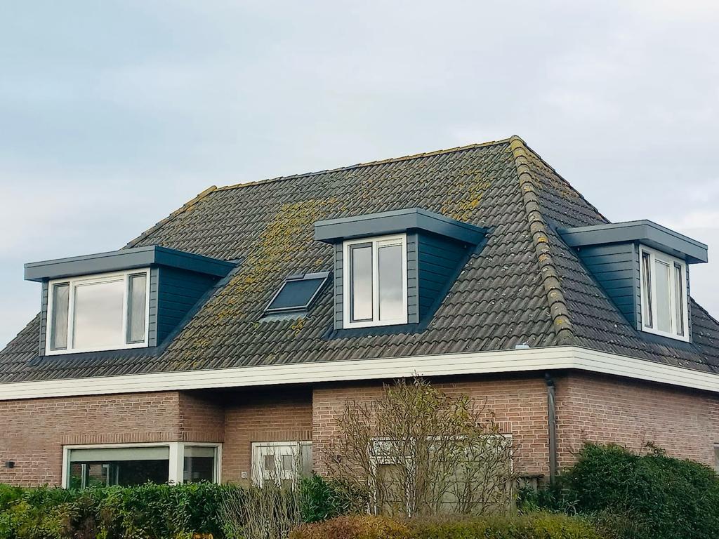 geplaatste dakkapellen